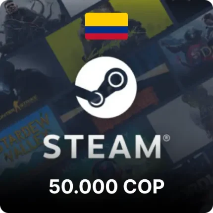 Steam Gift Card 50.000 COP