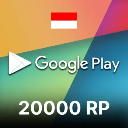 20000 Rp Google Play Gift Card IDR
