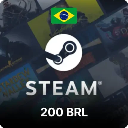 Steam Gift Card 200 BRL