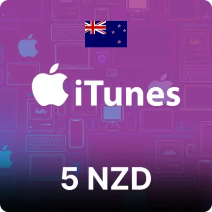 iTunes Gift Card 5 NZD