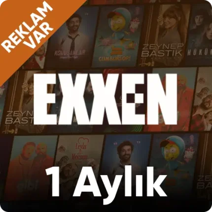 Exxen 1 Aylık Reklamlı Üyelik