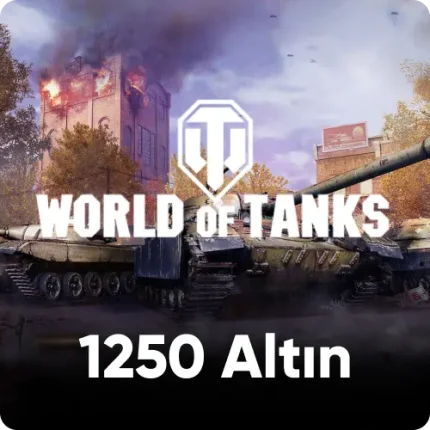 World of Tanks 1250 Altın