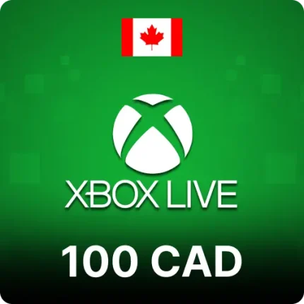 Xbox Live Gift Card 100 CAD
