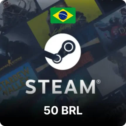 Steam Gift Card 50 BRL