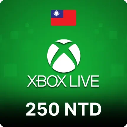 Xbox Live Gift Card 250 NTD