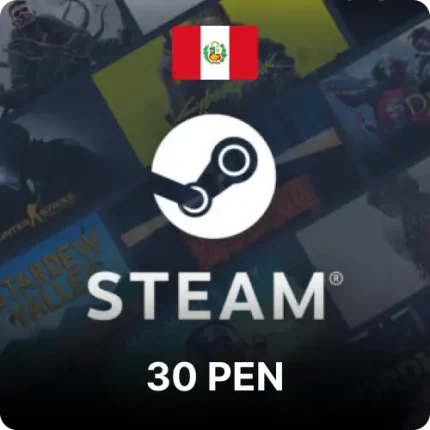 Steam Gift Card 30 PEN