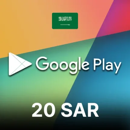 Google Play Gift Card 20 SAR