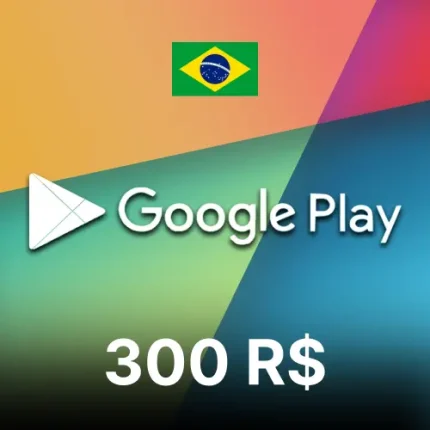 300 R$ Google Play Gift Card BR