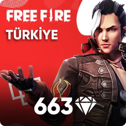 Free Fire 663 Elmas