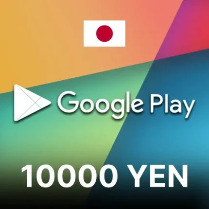 10000 YEN Google Play Gift Card JP